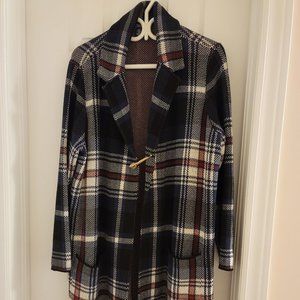 Ladies Cotton-Blend Cardigan